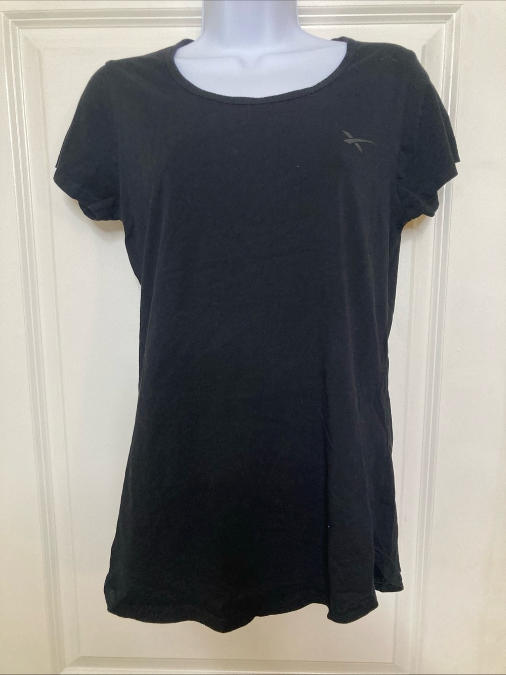 Space X Women’s T-Shirt S Black  Graphic Print Logo